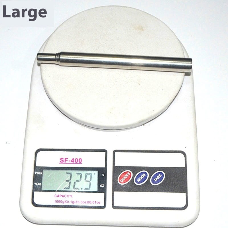 Portable Stainless Steel Blowing Stick for Camping and Picnic Outdoor Cookware