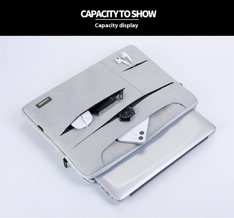 Sleeve ríomhaire glúine Oxford uiscedhíonach 14 15.6 Mála orlach d'fhir agus do mhná