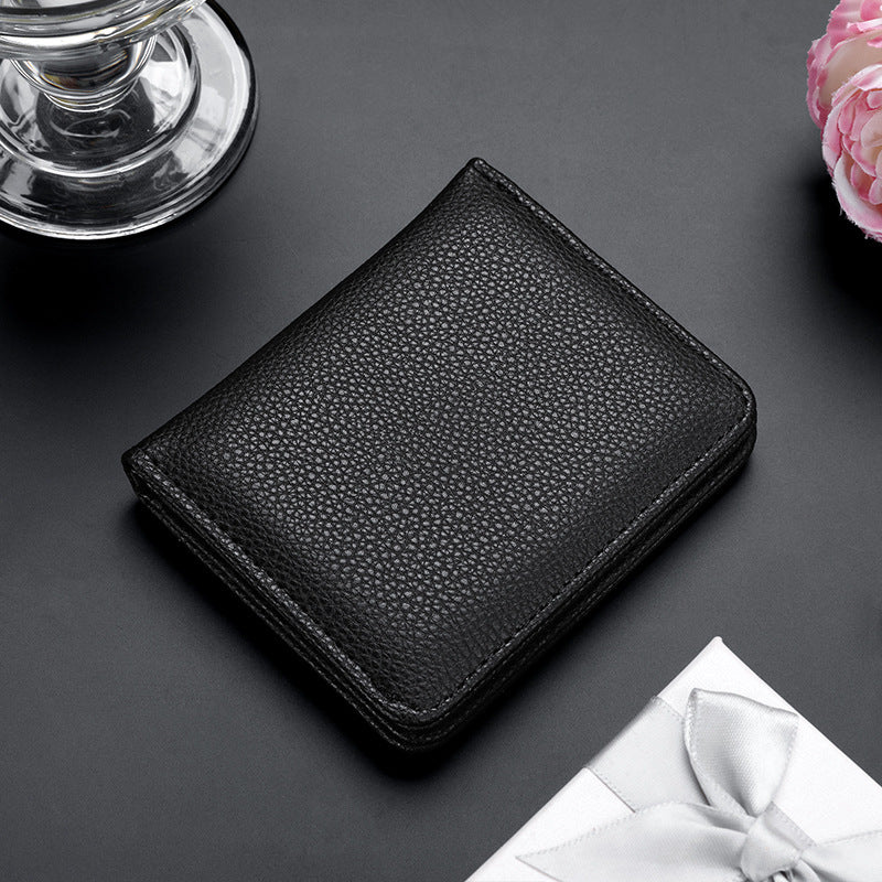 Fashion Casual Money Lychee Pattern Short Wallet - Wallet So Cute It Might Steal Your Heart and Cash