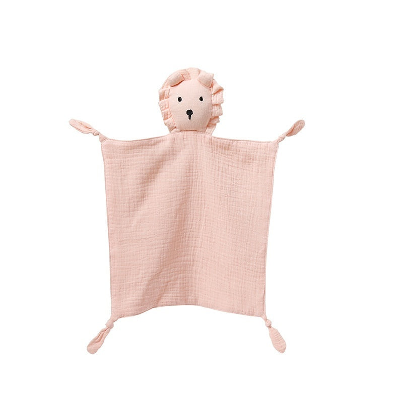 Baby Cotton Gauze Appeasing Towel - Nap Time Just Got Cozy with Cat Face Towels