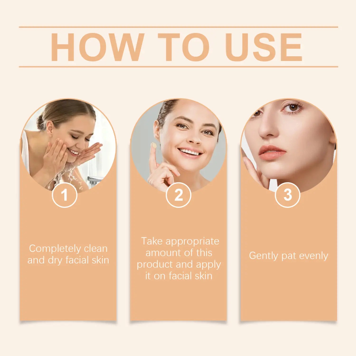 Concealer Moisturizing Lightweight Natural Brightening Foundation 30ml