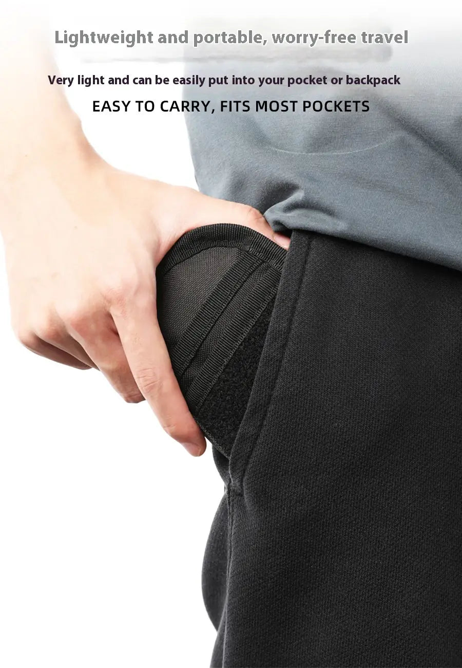 Black Nylon EDC Tool Storage Wallet for Outdoor and Everyday