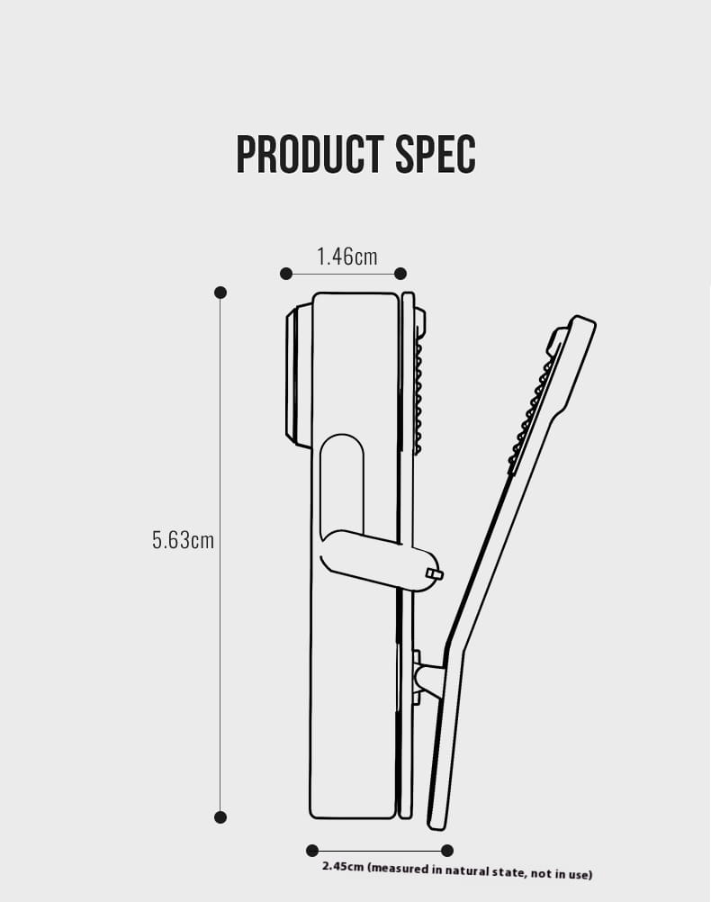 Versatile Strong Mini Thumb Light with 10 Hour Battery and Waterproof Design