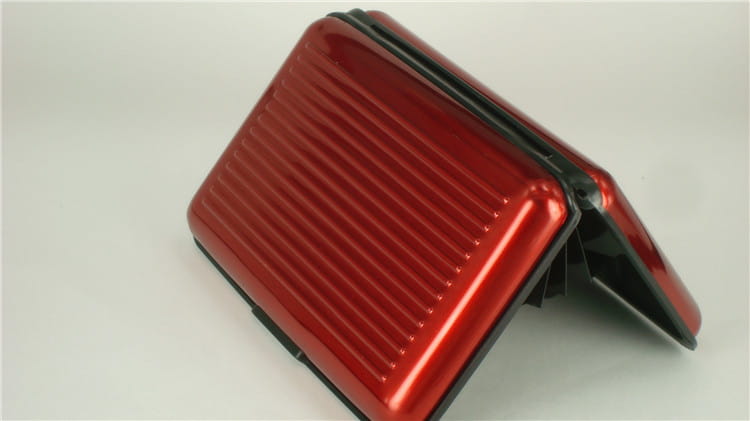 Aluminum Alloy Storage Box with Stripes for Home Organization in the United States