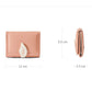 Fashion Folding Short Women’s Creative Color Contrast Leaf Wallet - Wallet So Cute It Might Steal Your Heart