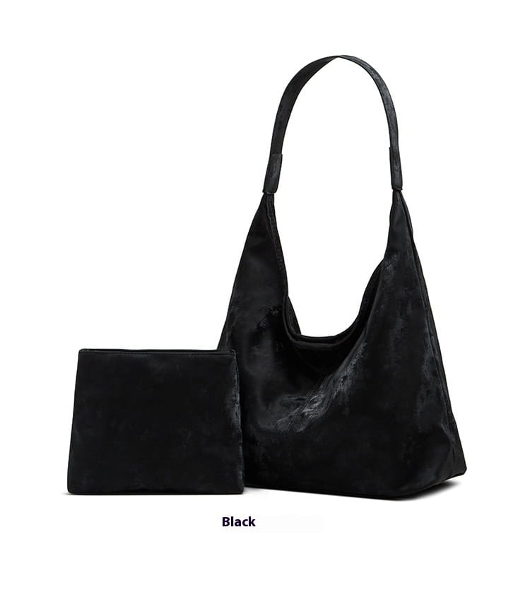 PU Leder -Laptop -Einkaufstasche mit Reißverschlussfächern für Arbeit und Reise