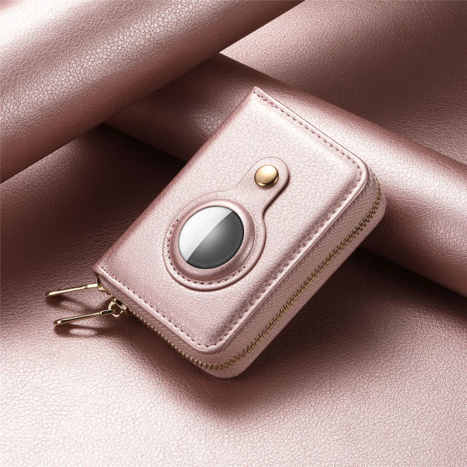 Kohlefasermuster PU-Auskleidung Wallet Unisex wasserdichte Anti-Diebstahl-Lagerung