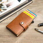 Antimagnetic Antitheft Card Holder Retro Multifunction - Antimagnetic Antitheft Holder for Cool Cats