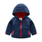 Boys’ Hooded Autumn Clothing Children’s Fleece Jacket