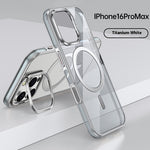 Metal Bracket Protective Sleeve Airbag Drop-resistant Transparent Phone Case - Metal Bracket Protective Sleeve