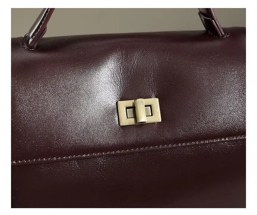 Sunset Yellow Polyester Cotton Shoulder Bag with Leather Details for United States