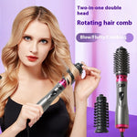 Electric Rotating Hair Curling Comb Two-in-one Constant Temperature