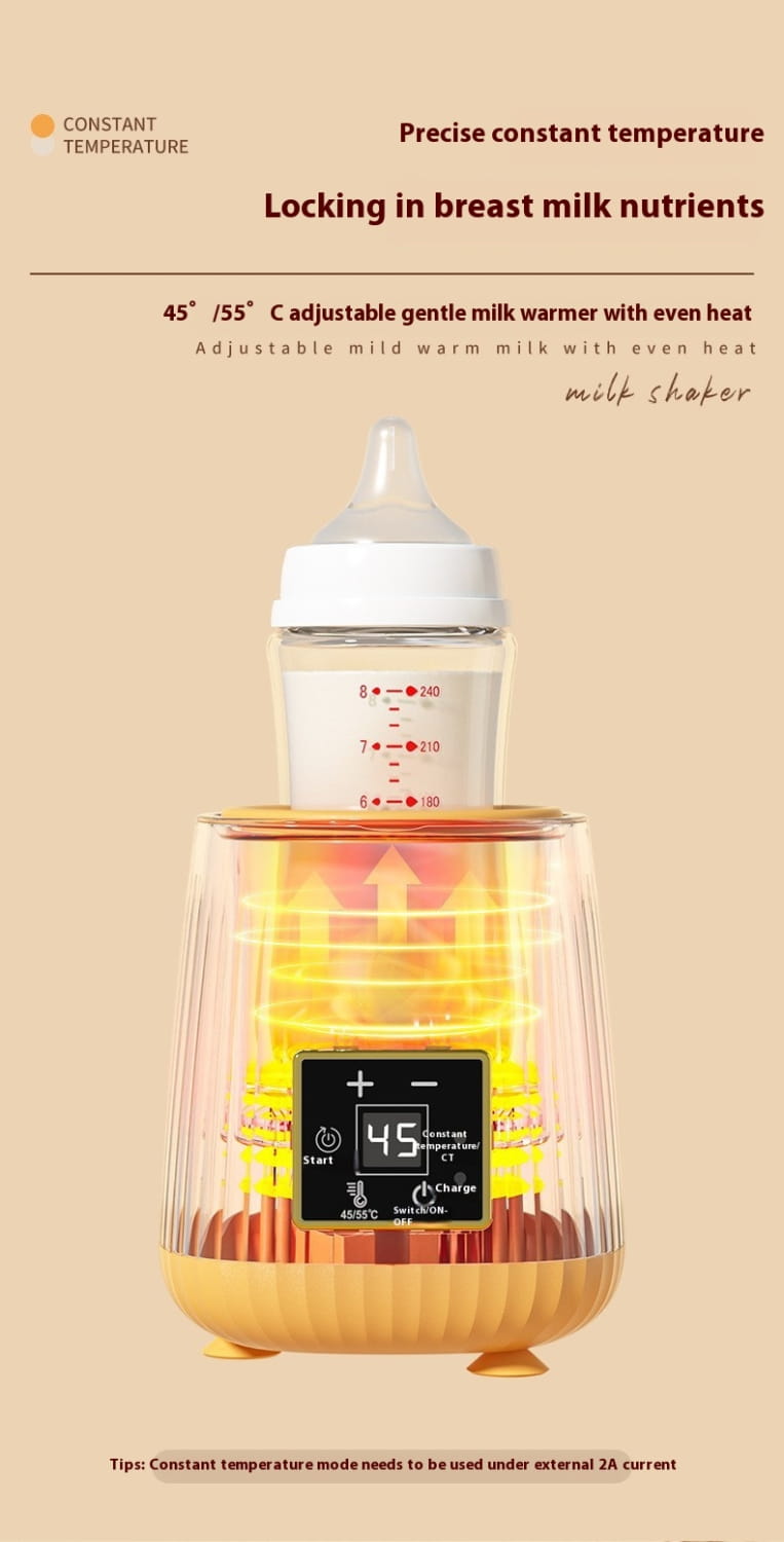 Baby Automatic Formula Milk Maker with USB Charging and Multiple Settings