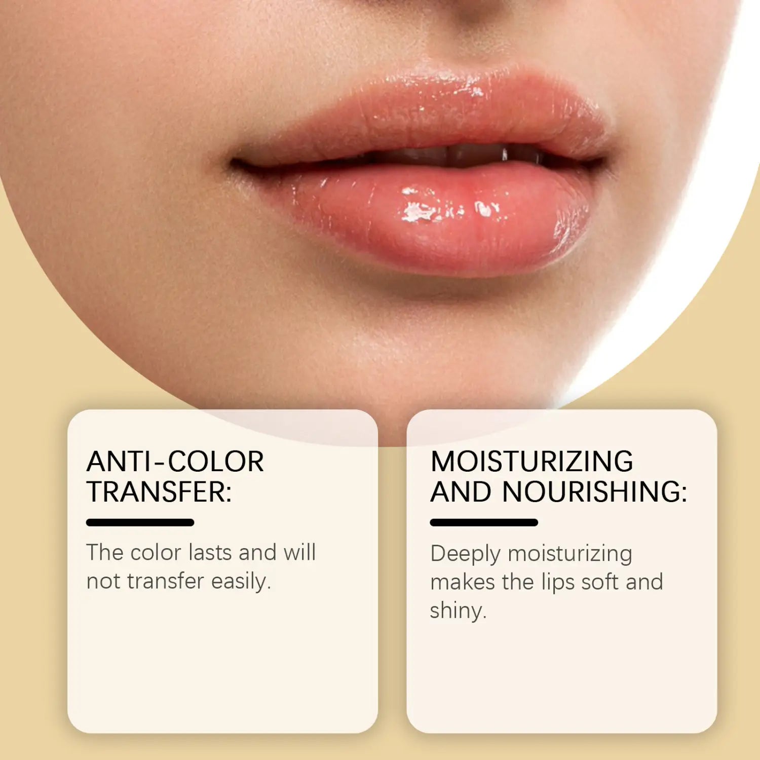 Moisturizing Hyaluronic Acid Lipstick with Vitamin E and Jojoba Oil