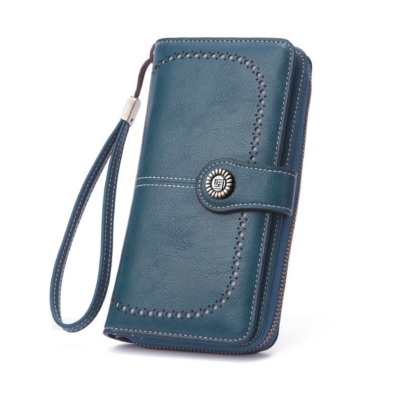 Stylish Retro Minimalism Long Wallet - Wallets Just Wanna Have Fun in Retro Style