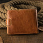 Multifunctional Men’s Short Leather Wallet - Short Wallet for Men the Swiss Army Knife of Pockets