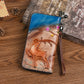 First Layer Cowhide Wallet Long Zip Wallet - First Layer Cowhide Wallet for the Fancy at Heart