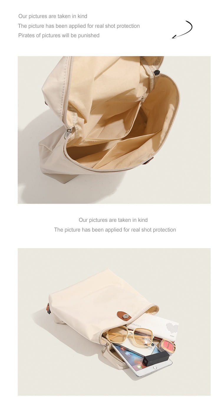 Bolsa de ombro de nylon impermeável