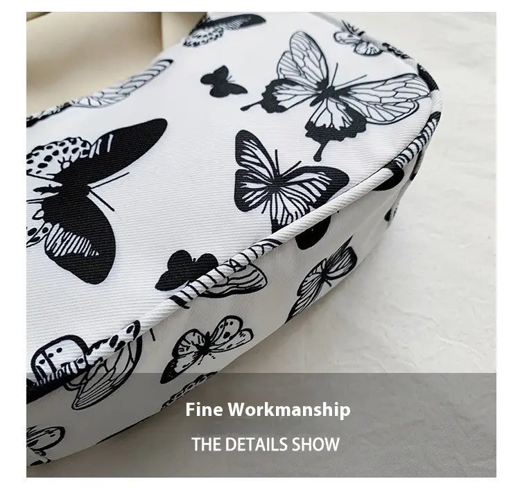 Sac à bandoulière en nylon à imprimé léopard avec sac à bandoulière à bandoulière urbain de poche 3D