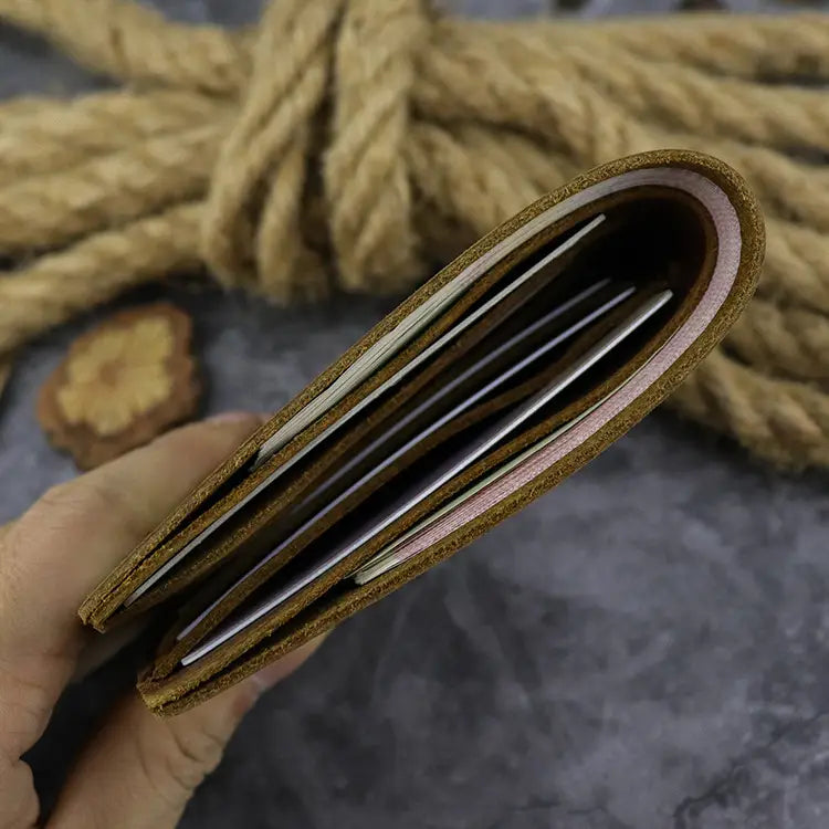 Premium Leather Money Clip for Men and Women in the United States CHF