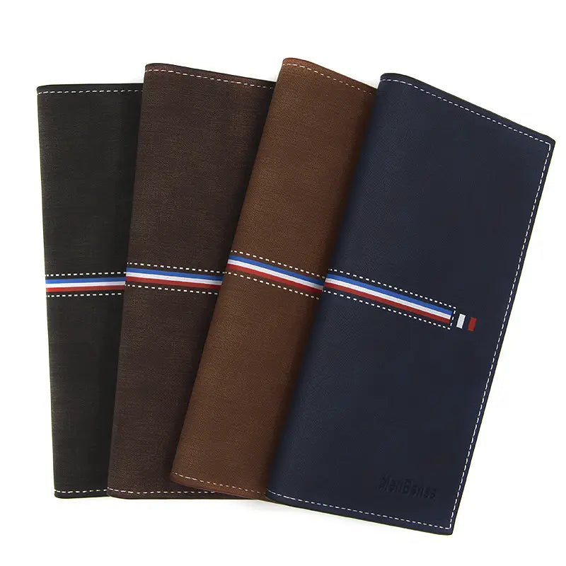 Neutral PU Leather Wallet Men Women RFID Card Holder for United States