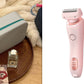 2 in 1 Women Hair Removal Epilator and Body Trimmer USB Rechargeable - Teleplus hair removal epilator usb rechargeable