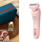2 in 1 Women Hair Removal Epilator and Body Trimmer USB Rechargeable - Teleplus hair removal epilator usb rechargeable