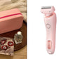2 in 1 Women Hair Removal Epilator and Body Trimmer USB Rechargeable - Teleplus hair removal epilator usb rechargeable