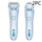 2 in 1 Women Hair Removal Epilator and Body Trimmer USB Rechargeable - Teleplus hair removal epilator usb rechargeable