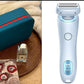 2 in 1 Women Hair Removal Epilator and Body Trimmer USB Rechargeable - Teleplus hair removal epilator usb rechargeable