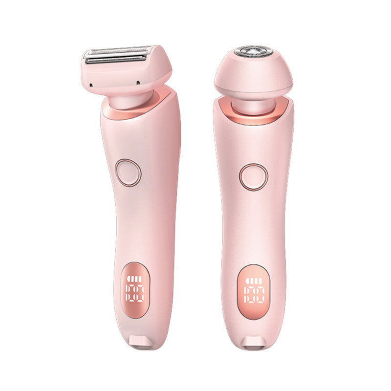 2 in 1 Women Hair Removal Epilator and Body Trimmer USB Rechargeable - Teleplus hair removal epilator usb rechargeable