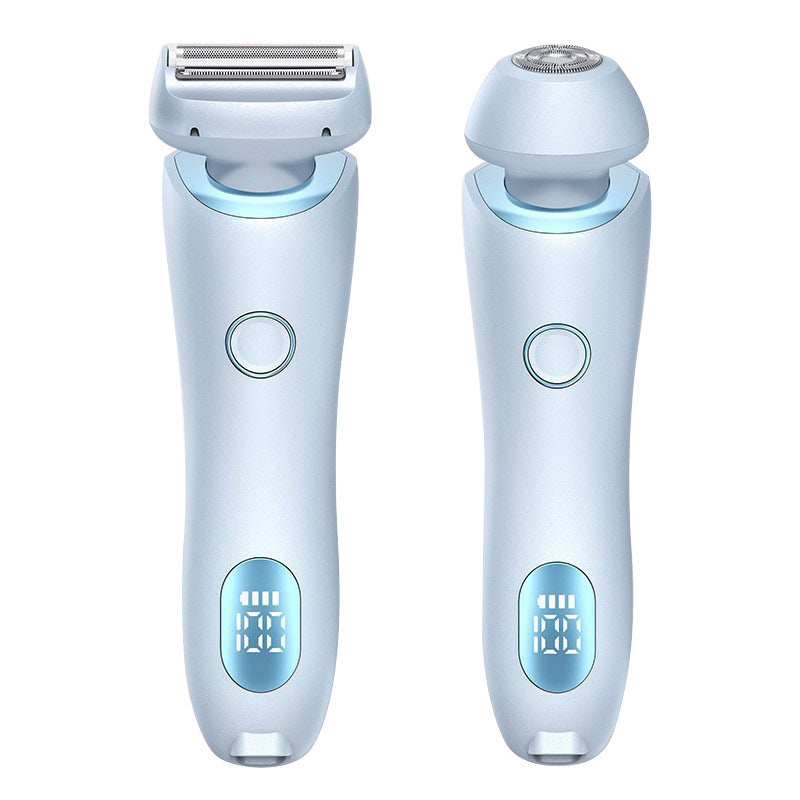 2 in 1 Women Hair Removal Epilator and Body Trimmer USB Rechargeable - Teleplus hair removal epilator usb rechargeable