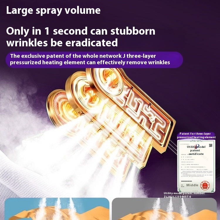 2024 Handheld Garment Steamer with AI Temperature Control Portable Pressing Machine - Teleplus handheld garment steamer