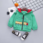 Cartoon train jacket