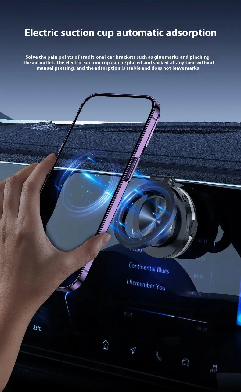 Navigation Special Magnetic Car Phone Holder with Vacuum Adsorption