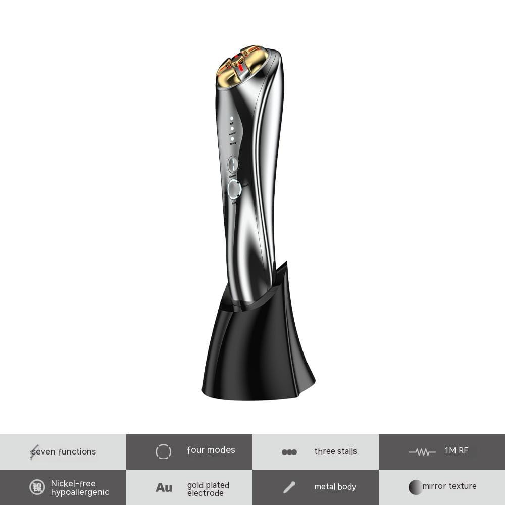 Velektrisk ansiktsrensende RF -radiofrekvens skjønnhetsinstrument