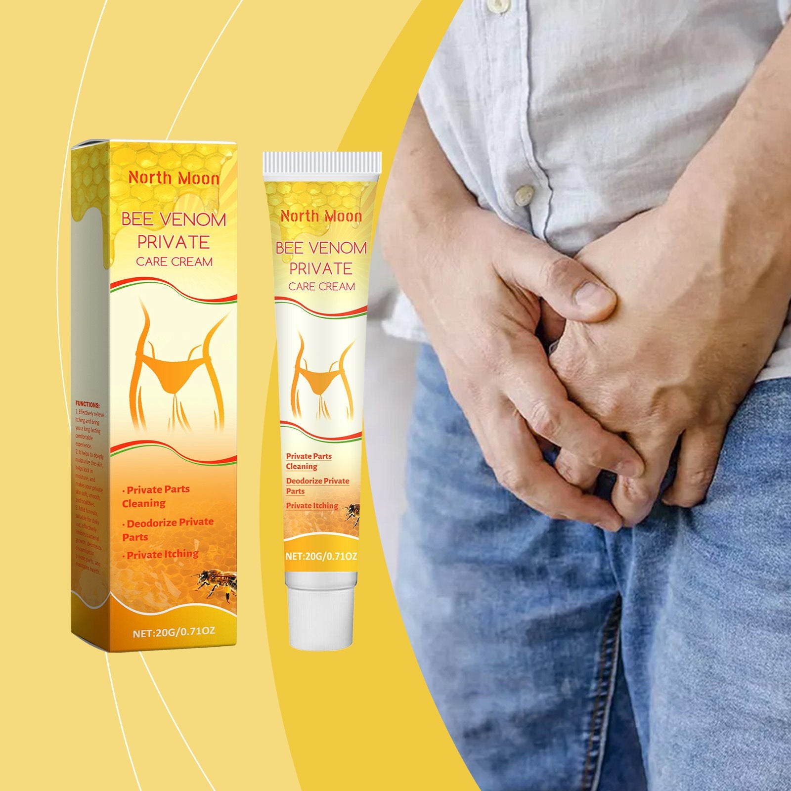 20g Body Neck Cream Daily Care with Bee Venom and Shea Butter - Teleplus body neck cream daily