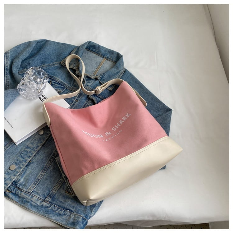 Sac fourre-tout sur toile avec poches à fermeture éclair