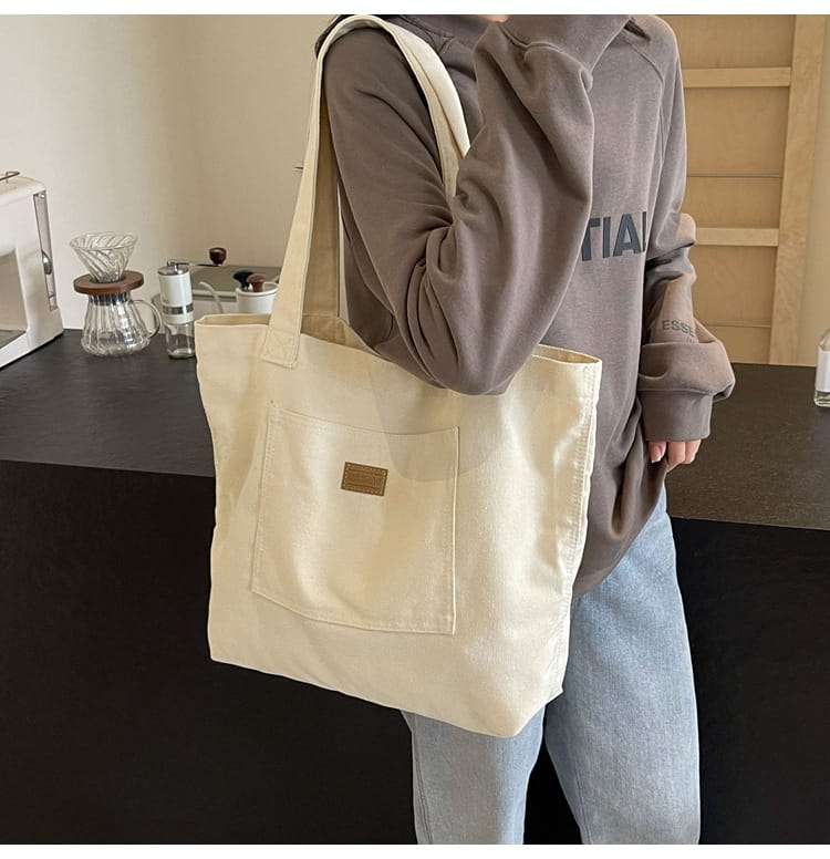 Sac vertical carré de valise de voyage en toile avec organisateur d'emballage à fermeture éclair