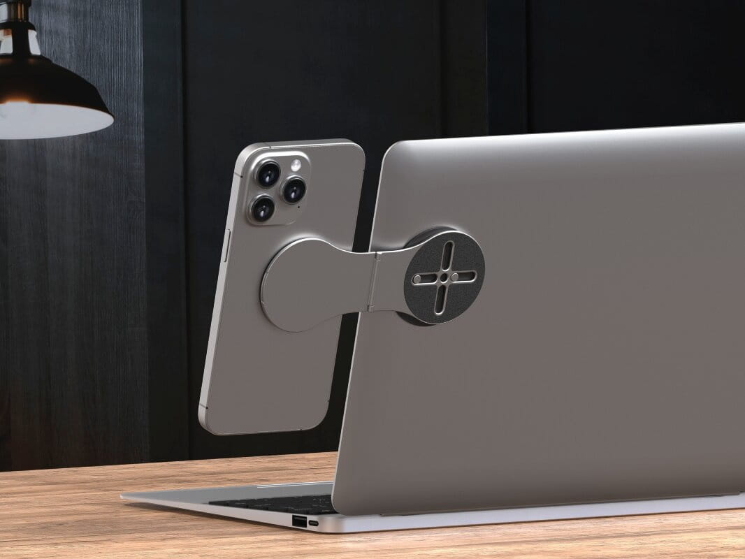 Folding Magnetic Bracket Desktop for Suspension Screen and Display