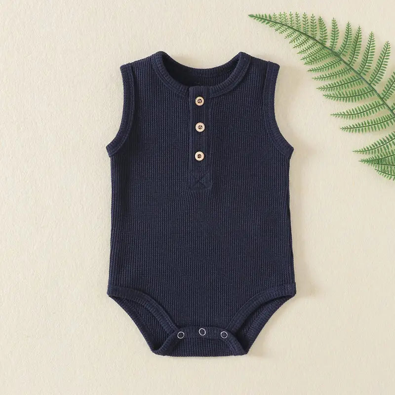 Newborn Jumpsuit Sleeveless Triangle Rompers