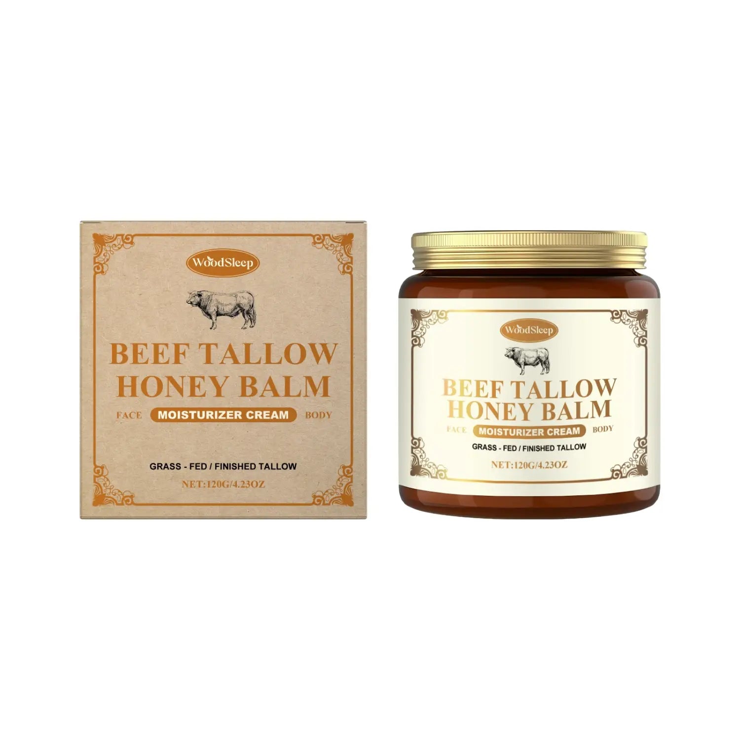 Moisturizing Cream with Honey and Natural Ingredients for Skin Hydration