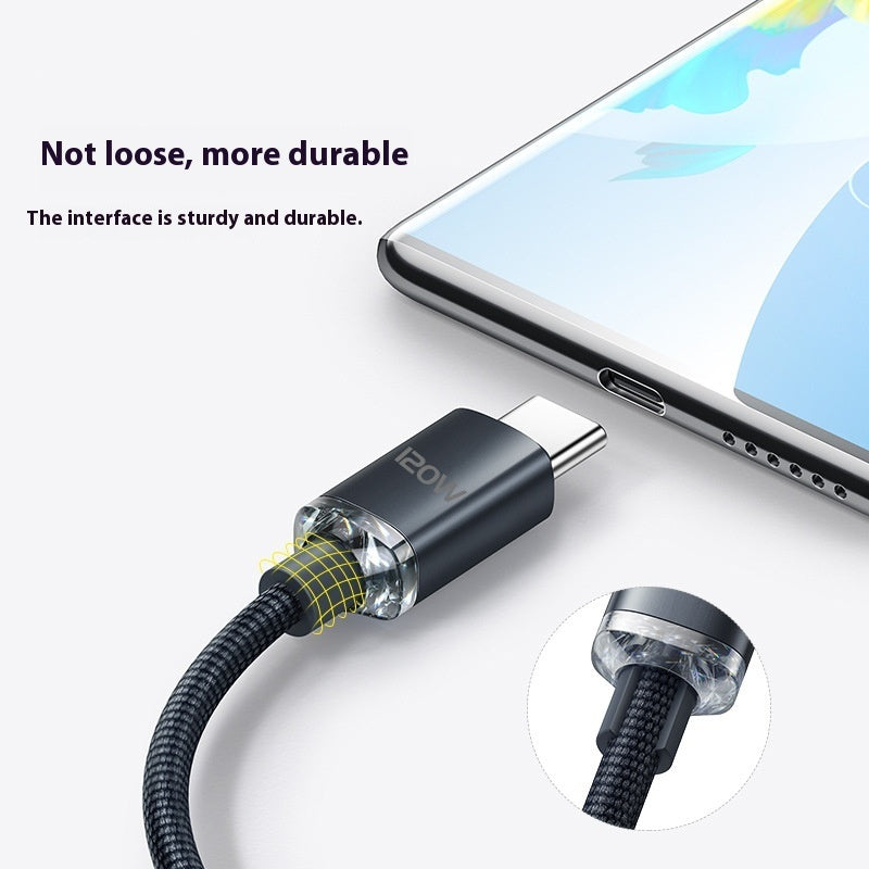 PD Mobile Phone Universal Charging Double Typec Charging Cable - Charge Like a Pro with This Double Type-C Cable