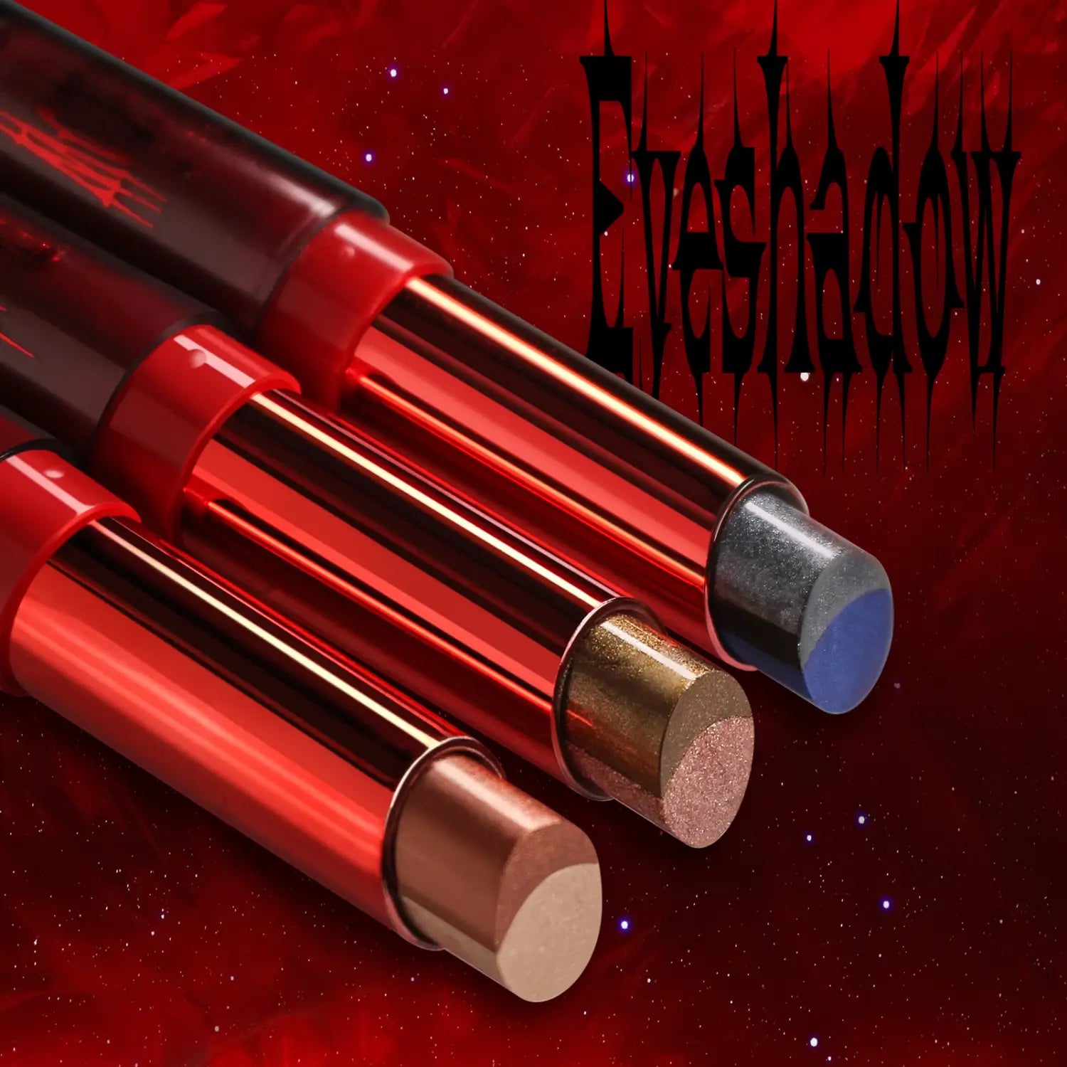 Pearlescent Eye Shadow Stick Set in Multiple Shades for Glamorous Looks