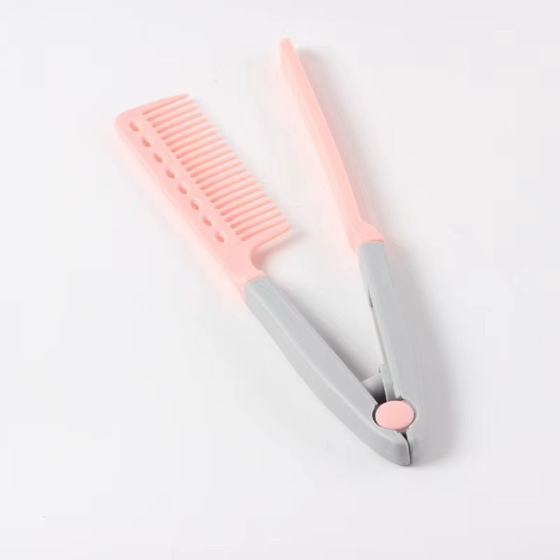 Clamp Comb Foldable Hairdressing Styling