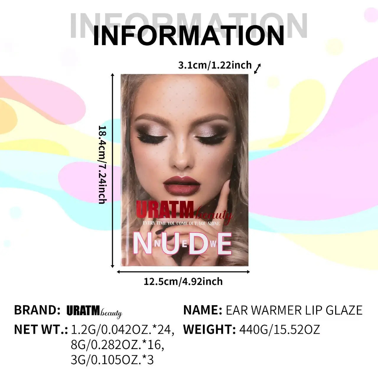 Makeup Set Universal Blush Palette for All Skin Tones U137A