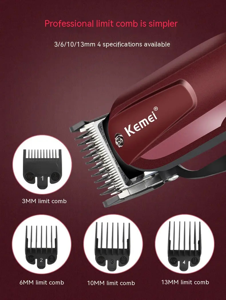 Dual-Purpose Electric Hair Scissors with 2200mA Lithium Cutter and International Standards