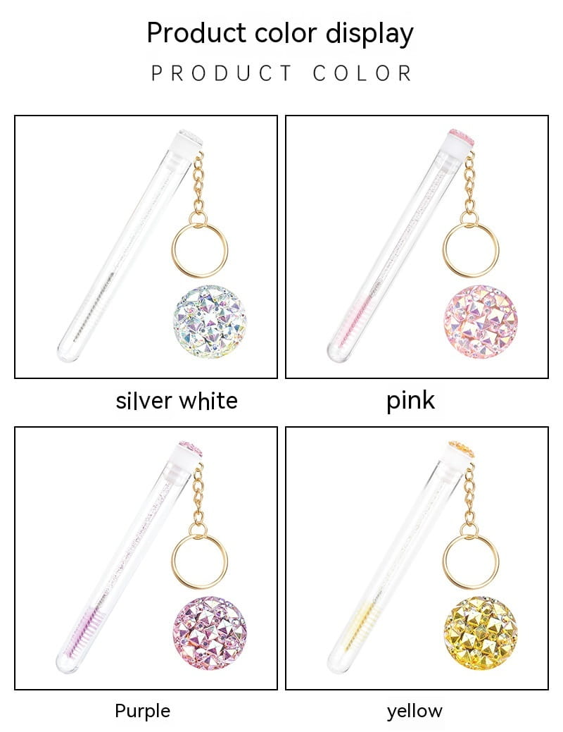 Grafting Mascara Brush in Gold with Buckle Tube for Beauty Application