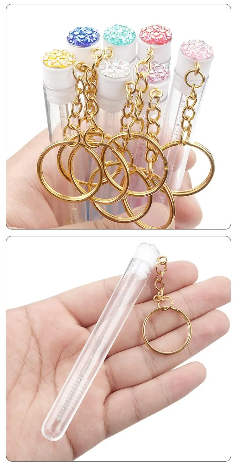 Grafting Mascara Brush in Gold with Buckle Tube for Beauty Application