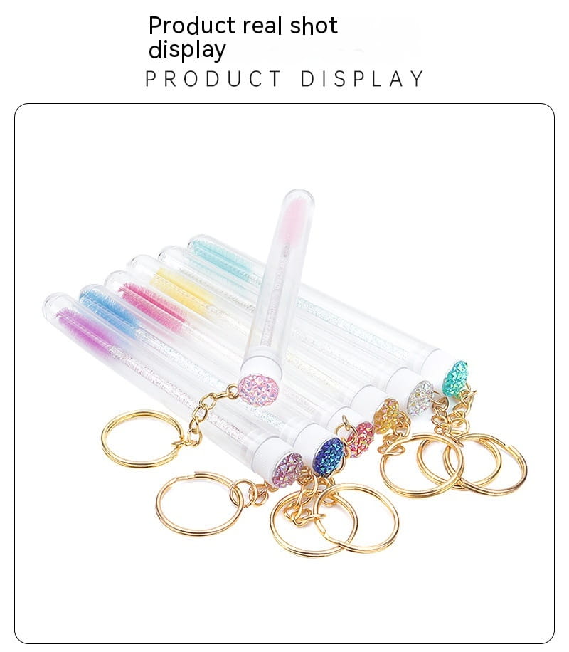 Grafting Mascara Brush in Gold with Buckle Tube for Beauty Application